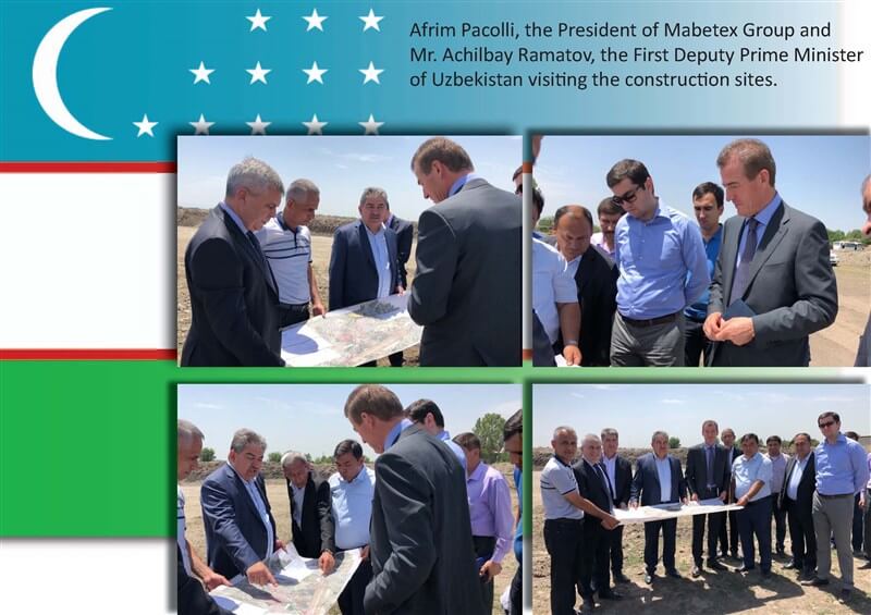 Mabetex Group - Afrim Pacolli and his team are back to Uzbekistan to embark on a new endeavour.