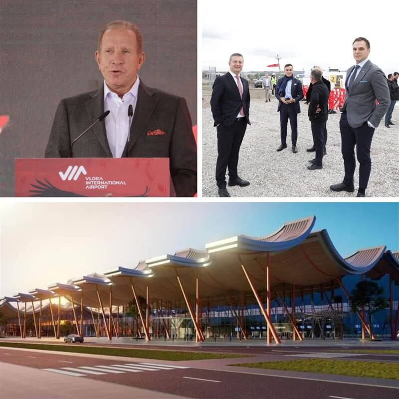 Mabetex Group - Opening of the construction site of Vlora International Airport