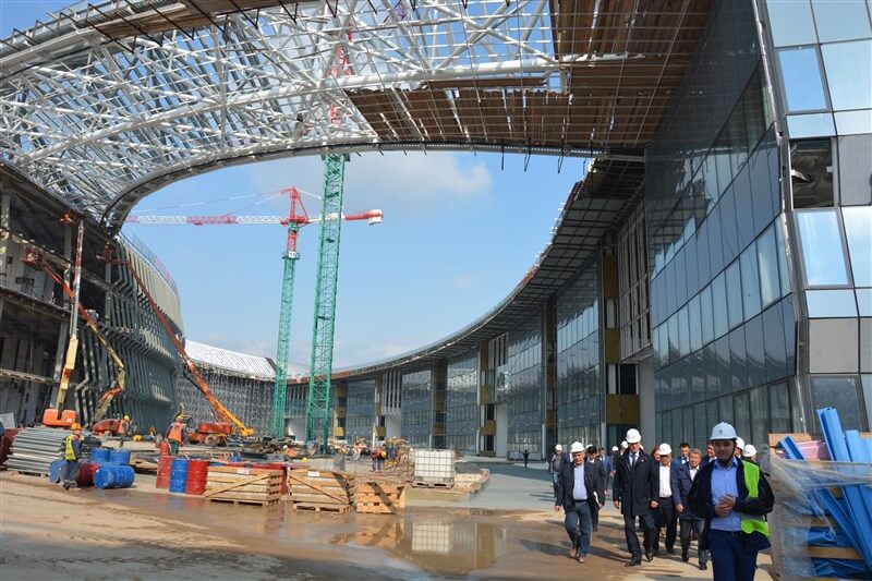 Mabetex Group - Visit of the Chairman of the Board of JSC “National Company “Astana EXPO-2017”