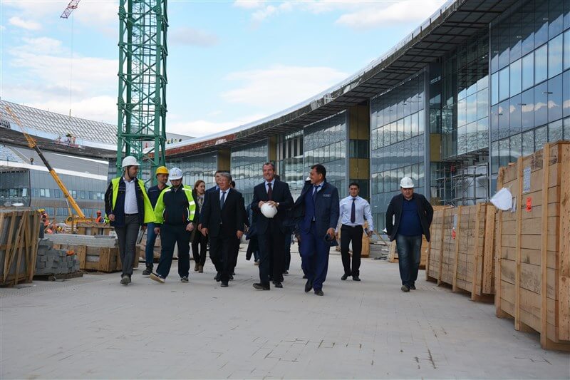 Mabetex Group - Visit of the Chairman of the Board of JSC National Company “Astana Expo 2017”